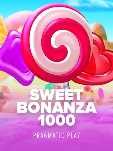 Sweet Bonanza 1000 slot game cover by Pragmatic Play